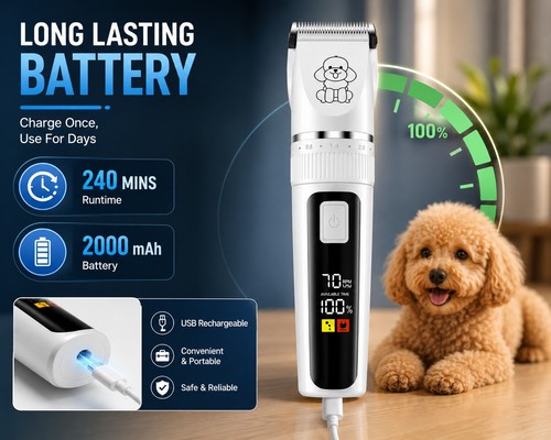 Dog cat clippers cordless - cat,