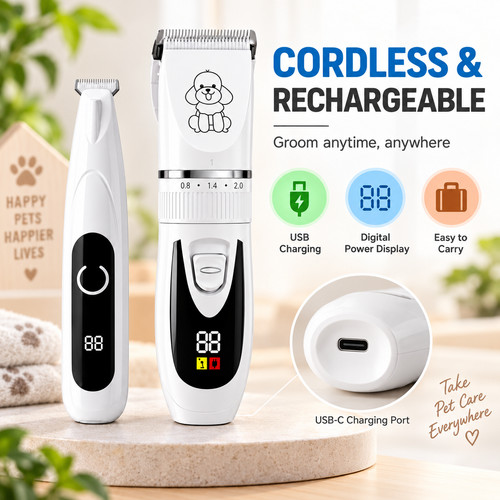 Smartme dog grooming clippers - dog,