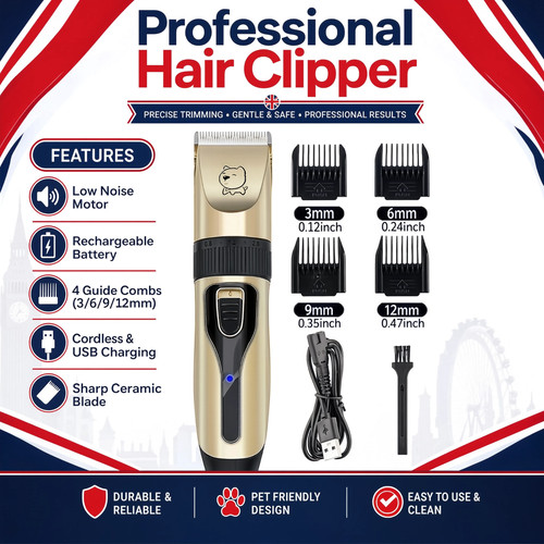 Pet dog cat - clippers, usb