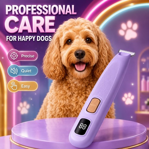 Quiet dog cat hair clipper - hair,